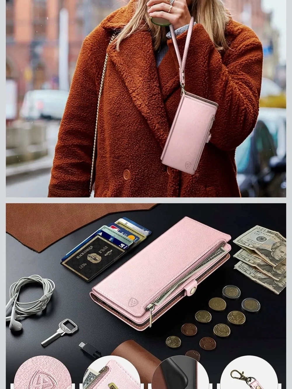 Galaxy S20 Wallet Case - RFID Blocking
